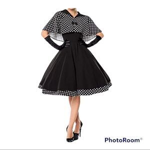 Boutique Sleeveless Retro Dress  